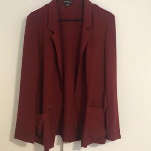 Dark red American apparel blazer